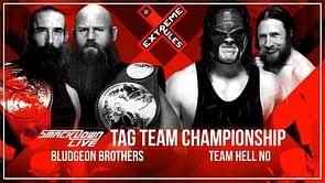 5 potential finishes for Bludgeon Brothers vs Team Hell No at Extreme Rules