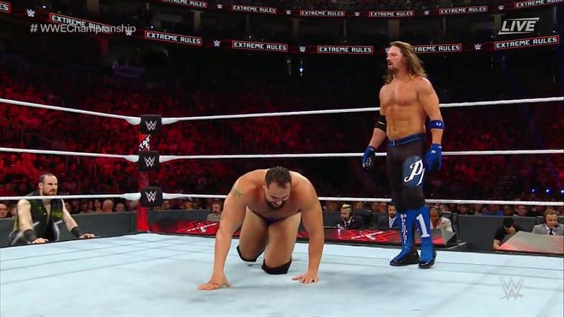 Has WWE lost faith in AJ Styles?