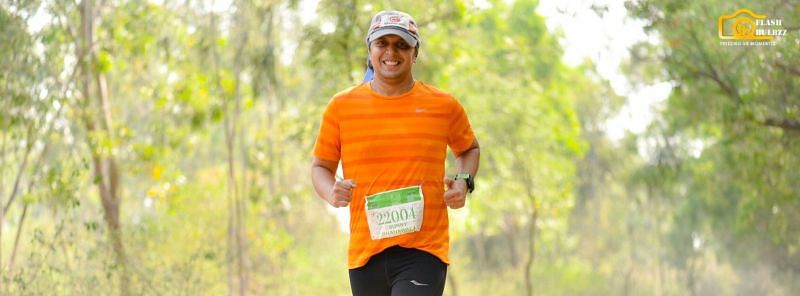 220 Kms run at Hennur Bamboo Forest