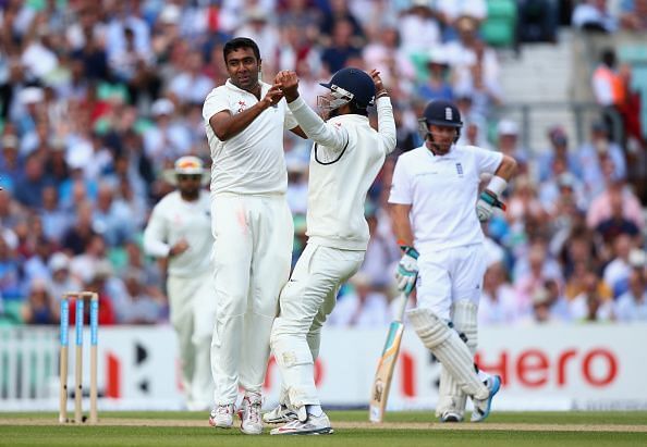 Ashwin was part of the squad that toured England in 2014