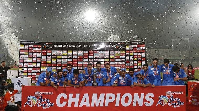 India- the 2016 Asia Cup winners