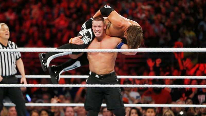 Styles vs Cena from Royal Rumble 