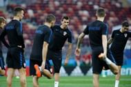 Croatia's Training Session