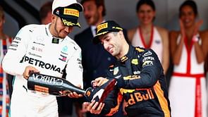 The English are doing too well in the sport! - Ricciardo aims to pip Hamilton