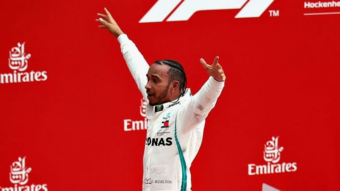 F1 German GP: Hamilton "I manifested my dream" as he wins a thriller in Germany