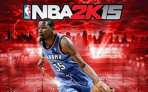 Kevin Durant on the cover of 2K15