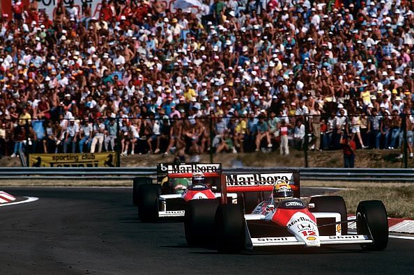 Ayrton Senna, Alain Prost, Grand Prix Of Hungary
