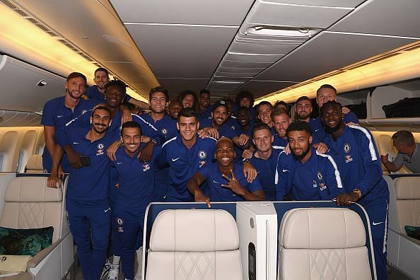 Chelsea pre-season squad for Perth Glory friendly