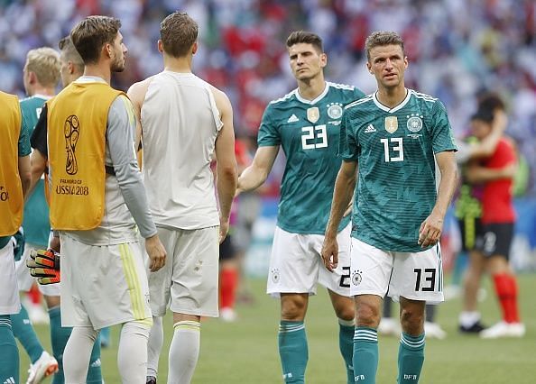 Football: South Korea vs Germany at World Cup