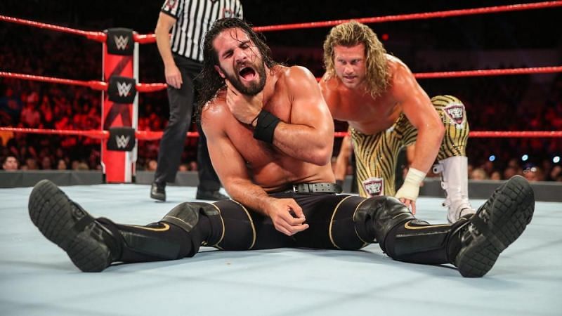 Ziggler defeated Rollins in a 30 minute Iron man match at extreme rules.