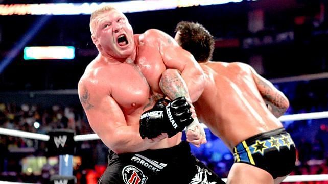 Brock Lesnar vs CM Punk