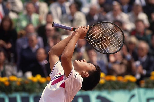 Michael Chang at 1989 French Open