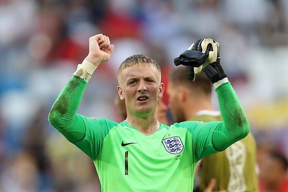 Pickford earned his first clean-sheet of the tournament