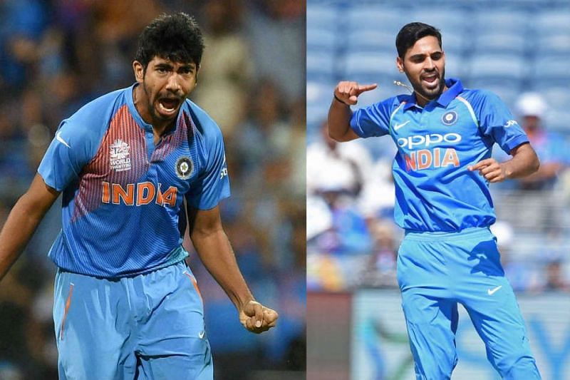 Jasprit Bumrah and Bhuvneshwar Kumar