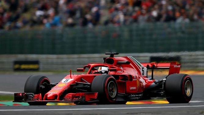 F1 Belgian Grand Prix: Vettel sees progress as Ferraris set pace