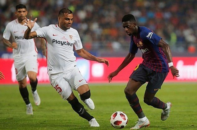 Dembele provided the spark in an impressive display