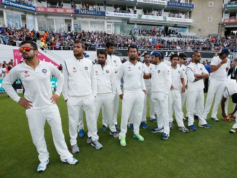 What will happen in the next Test between the Men in Blue and the Englishmen?