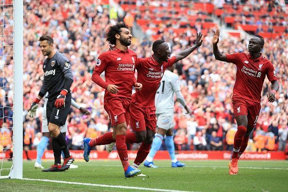 Twitter Reacts After Liverpool Thrash West Ham 4-0 in Premier League Opener