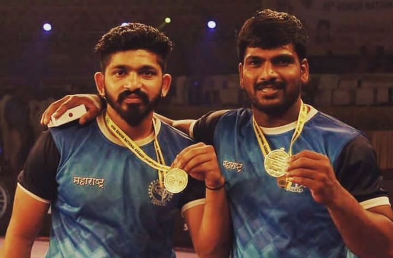 Ruturaj Koravi (left) played a major role for Maharashtra in their gold medal in Senior Nationals 2017-18.