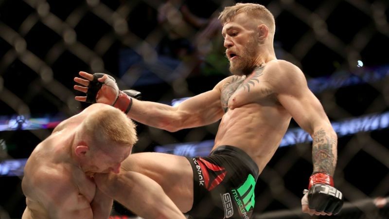 Conor McGregor made Dennis Siver look unkneesy