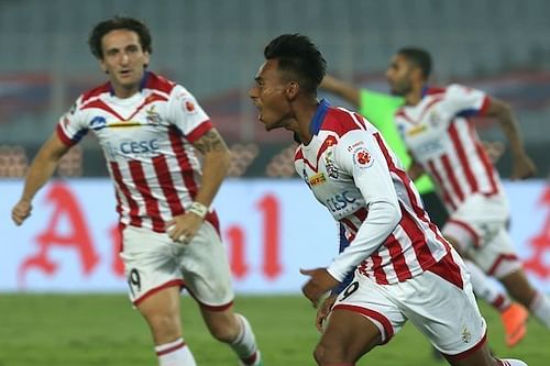 Singh scored against his future employers Mumbai City, while playing for ATK. 