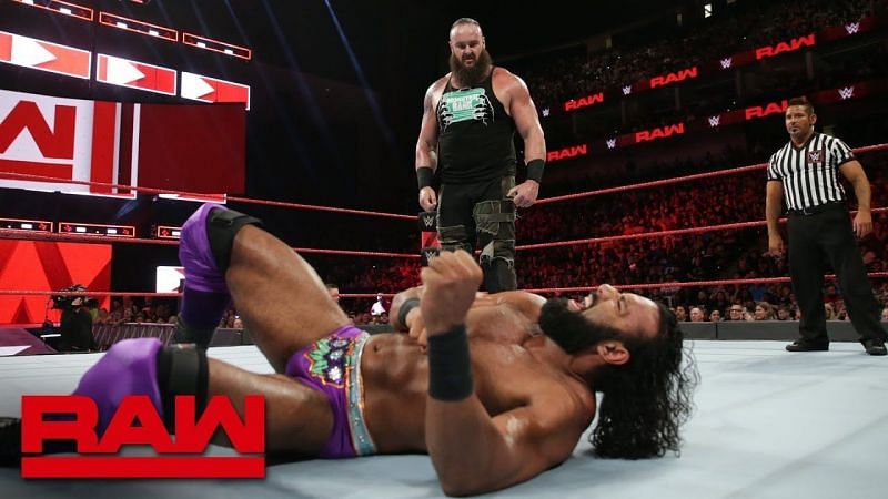 Image result for wwe raw 6 august 2018 strowman vs jinder