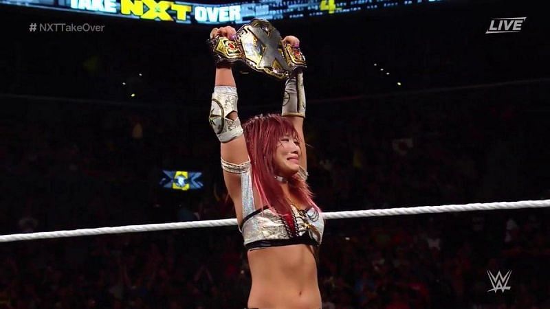 Kairi Sane is the new leader of the women&#039;s locker room in NXT 