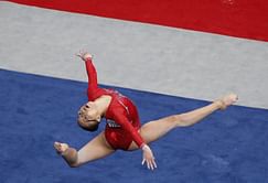 Reigning world champ Hurd best of the rest at US gymnastics