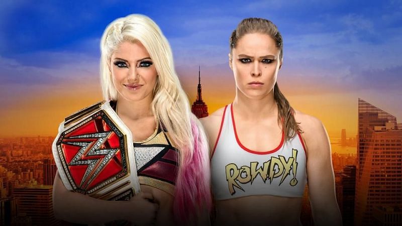 Ronda Rousey vs. Alexa Bliss SummerSlam