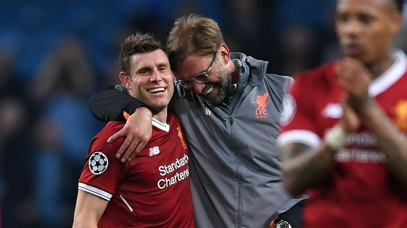 Milner played the entire 2016/17 season as a left-back