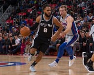 San Antonio Spurs v Detroit Pistons