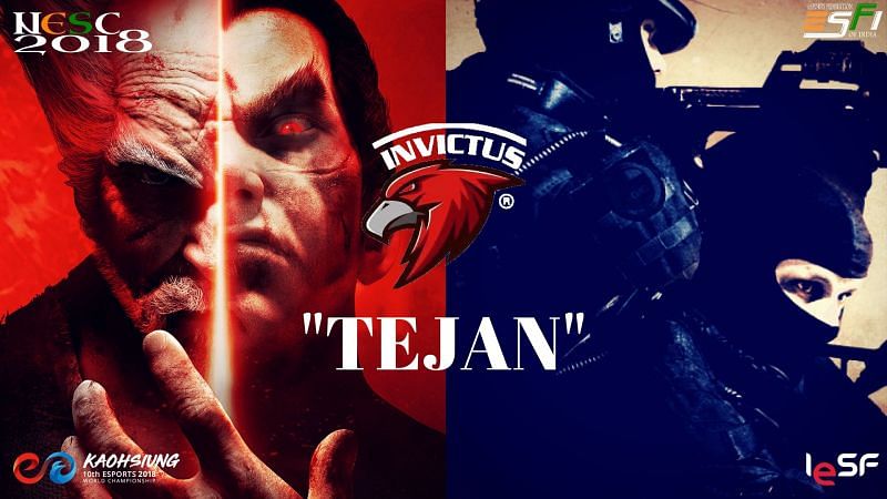 Team Invictus &amp; Tejan to be part of Team India for 10th Esports World Championship at Kaohsiung