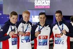 Day after Peaty record, Britain adds 2 more swimming golds