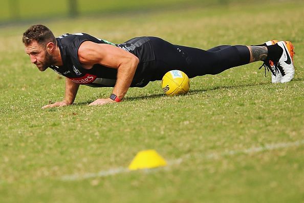 Collingwood Magpies Training Session