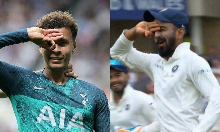 Image result for Dele Alli challenge is everywhere kl rahul