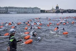 600 take the plunge in unusual St. Petersburg swim