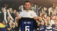 De Vrij joined Inter from rivals Lazio