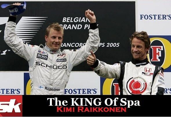 F1: The King of Spa, Best of Kimi Raikkonen in the Belgian Grand Prix