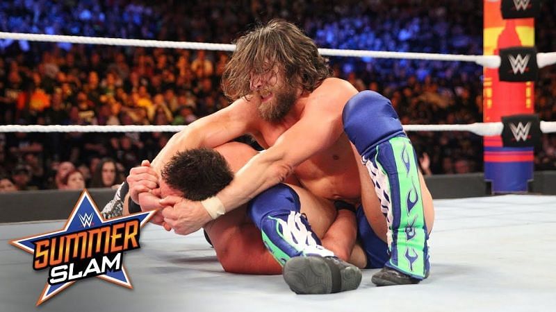 The Miz came close to submitting to an aggressive Daniel Bryan