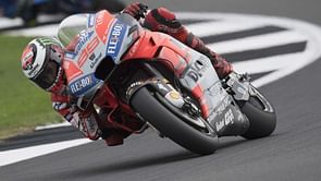 Lorenzo takes pole, Rabat hospitalised after crash at wet Silverstone