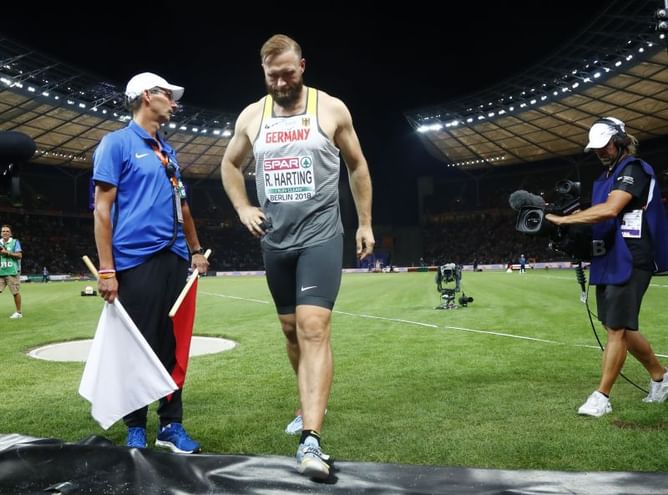 Harting finishes 6th in final discus competition at Euros