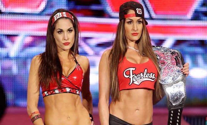 Image result for Nikki and Brie Bella returns