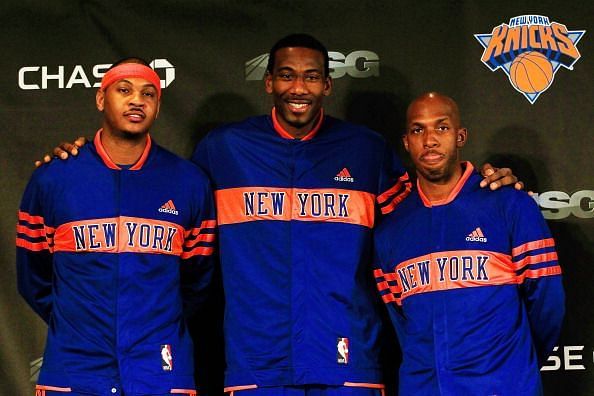 New York Knicks Introduce Carmelo Anthony
