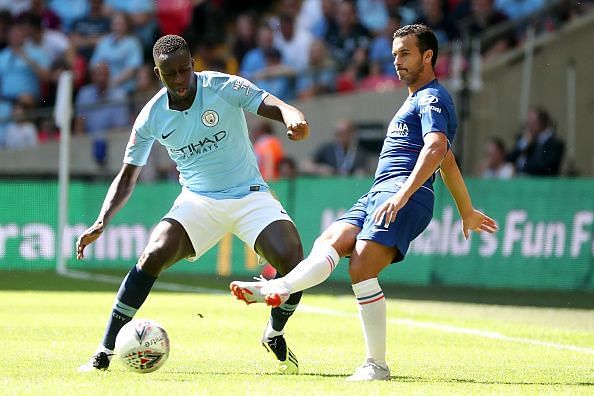 Mendy forced Pedro on the back foot time and again