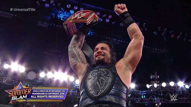 Roman Reigns is your new Universal Champion. How was this NOT a disaster?