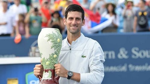 Image result for djokovic federer cincinnati 2018