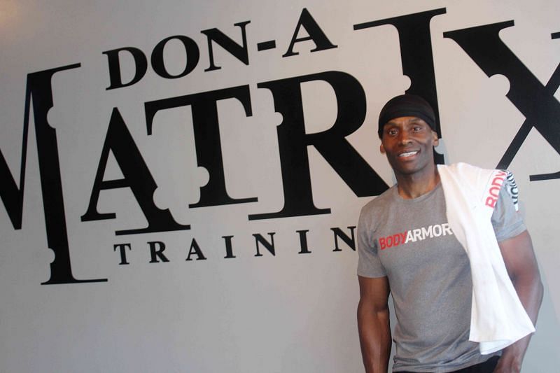 Celebrity trainer Don-A-Matrix