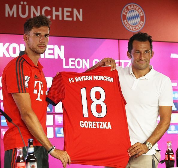 FC Bayern Muenchen Unveils New Signing Leon Goretzka