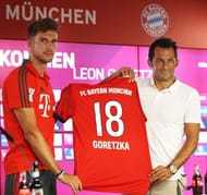 FC Bayern Muenchen Unveils New Signing Leon Goretzka
