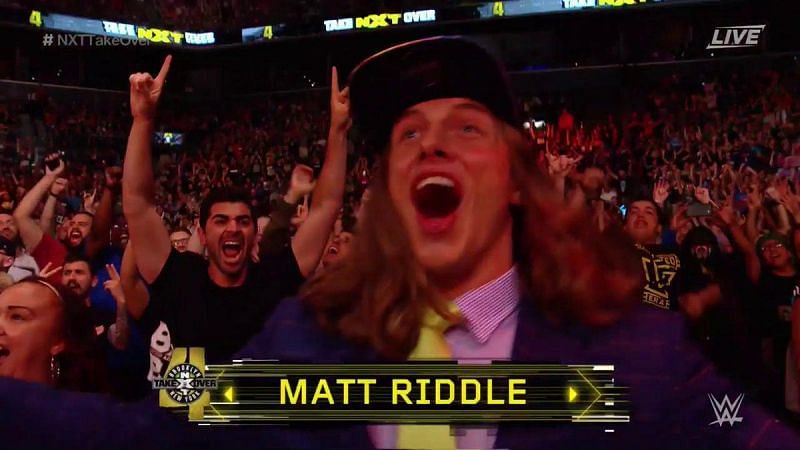 Matt Riddle has finally arrived in brand NXT